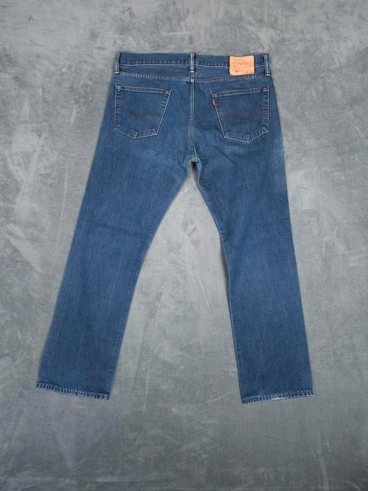 Levi's 504 Broek W36 L32 Blauw Jeans Straight Fit Denim, Kleding | Heren, Spijkerbroeken en Jeans, Zo goed als nieuw, W36 - W38 (confectie 52/54)