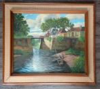 Schilderij van A( Arie ) Groen, Antiek en Kunst, Ophalen