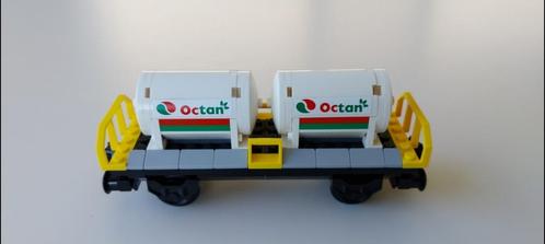 Lego trein: MOC octan wagon, Kinderen en Baby's, Speelgoed | Duplo en Lego, Zo goed als nieuw, Lego, Complete set, Ophalen of Verzenden
