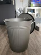 Ikea prullenbak 40 liter, bruin, Ophalen, Rvs, Minder dan 50 cm