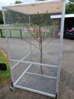 Voliere aluminium op wielen, Ophalen, Gebruikt, Aluminium, Volière