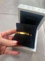 CARTIER LOVE BRACELET GOUDEN ARMBAND BEZET MET ZIRZONIA, Sieraden, Tassen en Uiterlijk, Armbanden, Met kristal, Staal, Ophalen of Verzenden