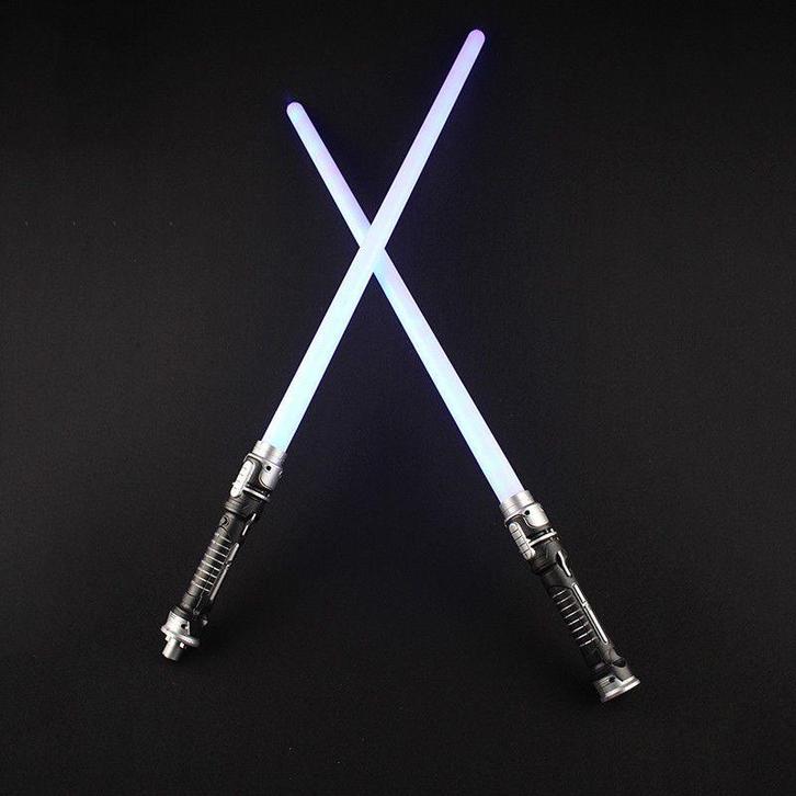 Lightsaber / 2 in 1 Light Saber Licht Zwaard Lichtzwaard, Verzamelen, Star Wars, Nieuw, Replica, Verzenden