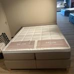 Recor Cedar Boxspring - 180x210cm, Huis en Inrichting, Slaapkamer | Bedden, Ophalen, 180 cm, 210 cm, Beige