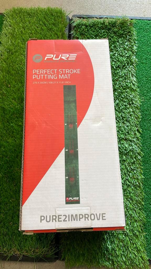 Pure 3 improve putting mat 275 cm, Sport en Fitness, Golf, Nieuw, Overige typen, Overige merken, Ophalen of Verzenden