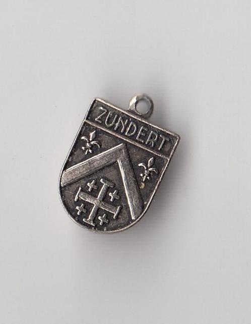Zundert Stadswapen bedel, Verzamelen, Speldjes, Pins en Buttons, Gebruikt, Speldje of Pin, Overige onderwerpen, Ophalen of Verzenden
