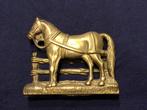 2 stuks Brieven-/servet standaard ‘Paard’ in messing., Antiek en Kunst, Ophalen of Verzenden, Koper