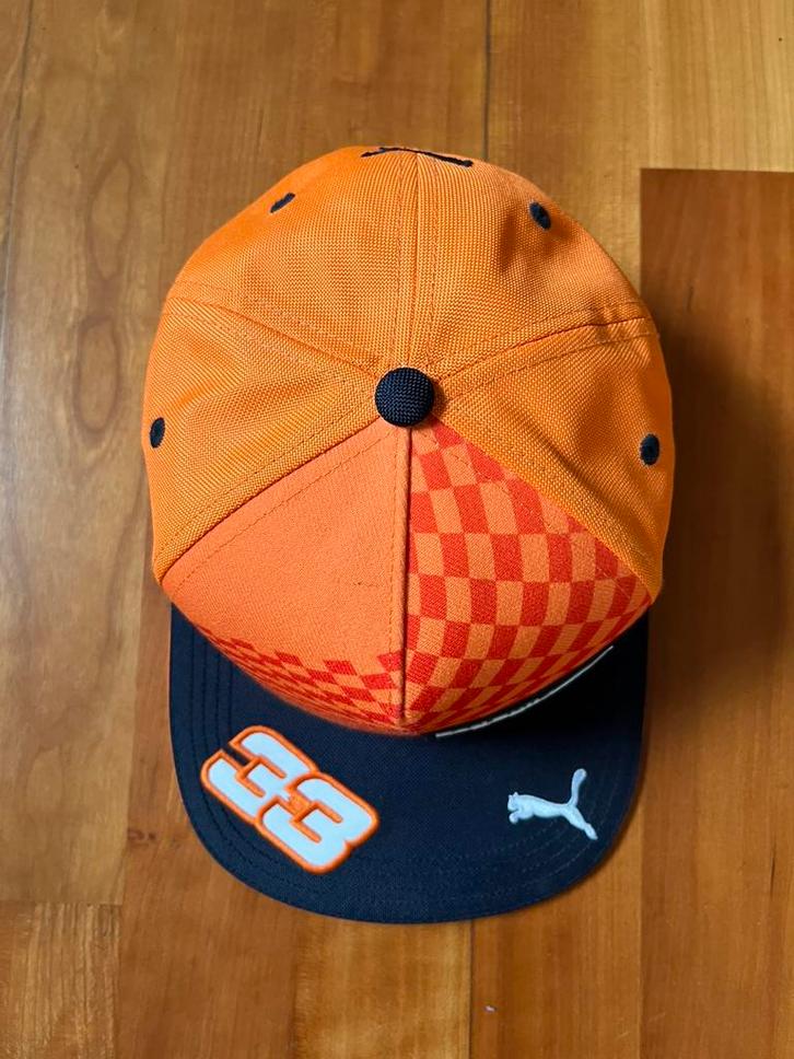 Cap Max Verstappen, kindermaat 54,5 (2x te koop!), Kinderen en Baby's, Kinderkleding | Petten en Hoeden, Zo goed als nieuw, Jongen of Meisje