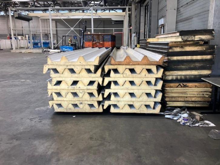 Sandwichpanelen (verlaagd in prijs), Doe-het-zelf en Verbouw, Platen en Panelen, Gebruikt, Overige materialen, 100 mm of meer