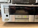 Akai HX-A451W Dubbel Cassettedeck, Ophalen of Verzenden, Dubbel, Akai, Auto-reverse
