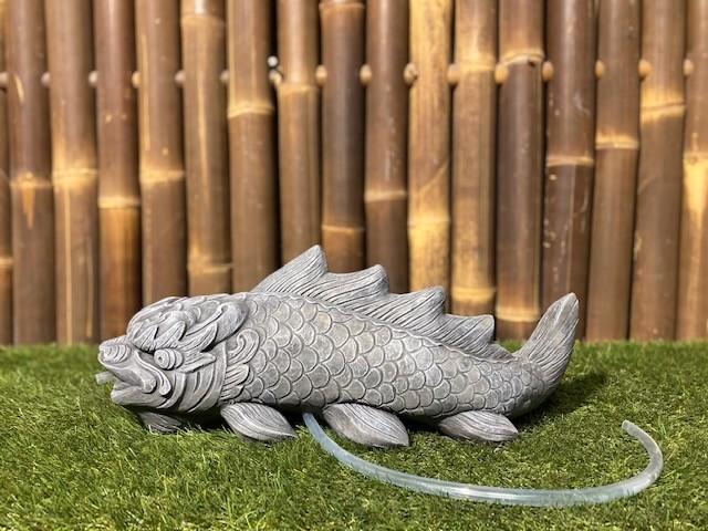 Dragon KOI, Tuin en Terras, Tuinbeelden, Nieuw, Dierenbeeld, Beton, Ophalen