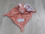 Nieuw! Knuffel knuffeldoekje vib konijn rib oud roze L611, Ophalen of Verzenden, Zo goed als nieuw