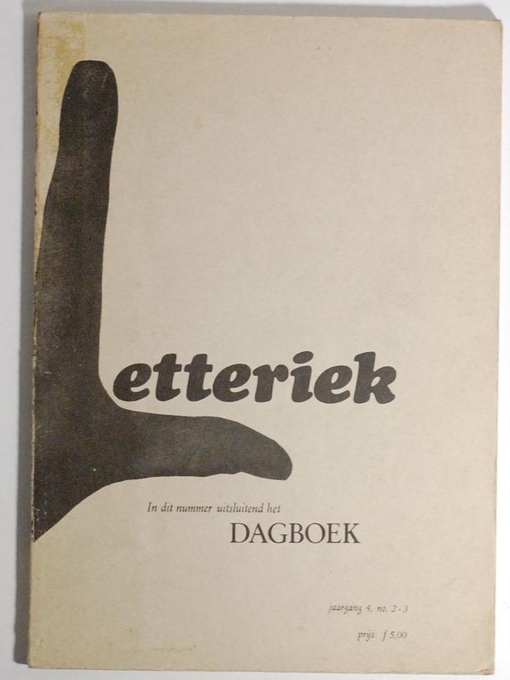 Letteriek - Het dagboek (1978), Boeken, Literatuur, Gelezen, Nederland, Verzenden