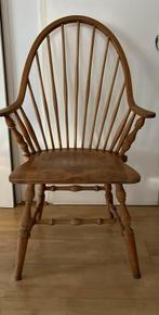 Vintage Windsor stoel, Huis en Inrichting, Stoelen, Bruin, Ophalen of Verzenden, Zo goed als nieuw, Eén