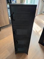 Stoere industriele metalen kast met 4 deuren, Ophalen of Verzenden, Gebruikt, Industrieel