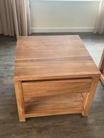 Twee mooie salontafels als nieuw half jaar oud, Ophalen, 50 tot 100 cm, Rond, Zo goed als nieuw