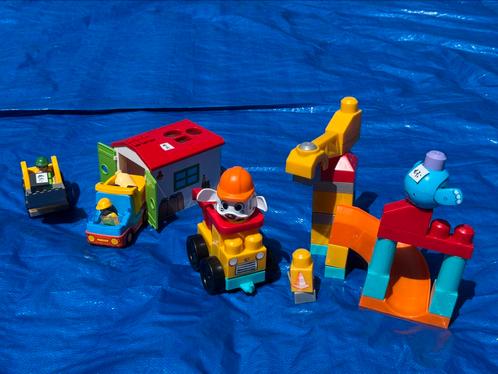 Bouwplaats set, Kinderen en Baby's, Speelgoed | Duplo en Lego, Zo goed als nieuw, Duplo, Ophalen of Verzenden