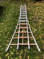 Aluminium Ladder - Stevige Constructie, Doe-het-zelf en Verbouw, Ladders en Trappen, Ophalen, Gebruikt, Ladder, Opvouwbaar of Inschuifbaar