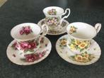 Engelse kopjes E&R GOLDEN CROWN. 3 stuks € 10,00, Antiek en Kunst, Antiek | Servies los, Ophalen of Verzenden