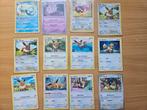 set van 12 Eevee pokemonkaarten, Ophalen of Verzenden, Gebruikt, Meerdere kaarten