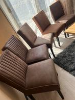 Eettafel met 6 Stoelen, Huis en Inrichting, Tafels | Eettafels, Ophalen, Zo goed als nieuw, Rechthoekig, 50 tot 100 cm