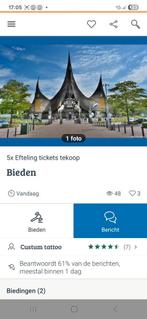 Let op!!!! Oplichting, Eén persoon, Ticket of Toegangskaart