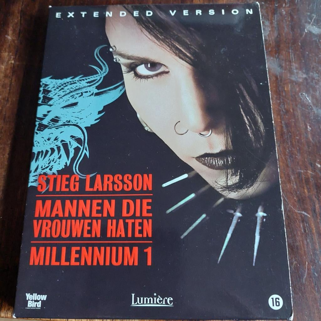 Millennium 1: Mannen die vrouwen haten - DVD, Cd's en Dvd's, Gebruikt, Vanaf 16 jaar, Boxset, Actiethriller
