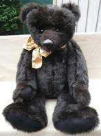 Mooie grote zwarte teddybeer (ca. 80 cm.), Ophalen of Verzenden, Zo goed als nieuw, Stoffen beer, Overige merken