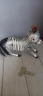 Blikken jumping zebra wind up opwindbaar China MS 505, Ophalen of Verzenden