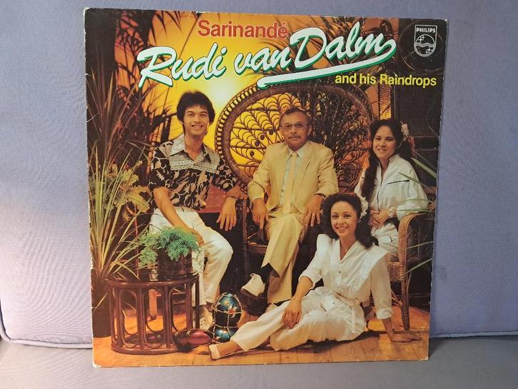 lp. rudy van dalm. sarinande. ex+/M-, Cd's en Dvd's, Vinyl | Pop, Gebruikt, 1980 tot 2000, 12 inch, Ophalen of Verzenden
