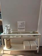 IKEA Sidetable Wit, Huis en Inrichting, Ophalen, Zo goed als nieuw, 25 tot 50 cm, Rechthoekig