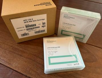 50+ x HP LTO8 Ultrium 8 30TB tapes, nieuw gesealed beschikbaar voor biedingen