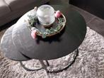 Tafel set, Huis en Inrichting, Tafels | Salontafels, Ophalen, Gebruikt, 50 tot 100 cm, Rond