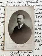 Oude foto - man met bril en snor, Verzamelen, Foto's en Prenten, Gebruikt, Foto, Ophalen of Verzenden, Voor 1940