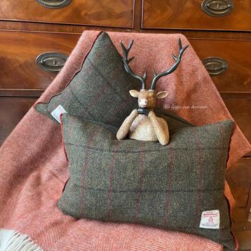 Schotse SET kussens Harris Tweed Scalpay beschikbaar voor biedingen
