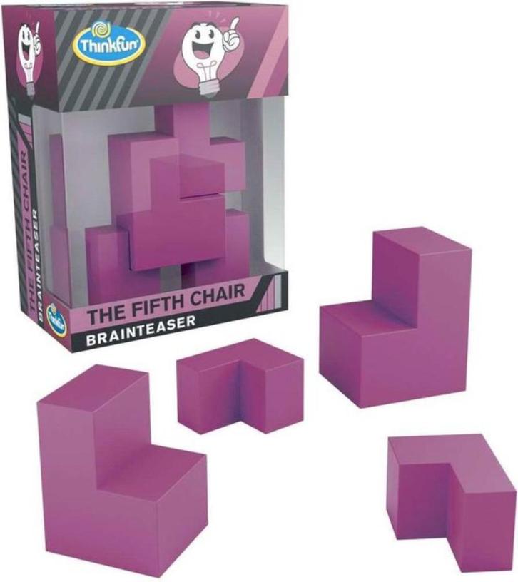 Thinkfun: Brainteaser: The fifth Chair, Hobby en Vrije tijd, Gezelschapsspellen | Overige, Nieuw, Ophalen of Verzenden