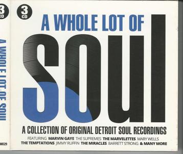 A Whole Lot Of Soul - Collection original Detroit=3cd = 6,99 beschikbaar voor biedingen