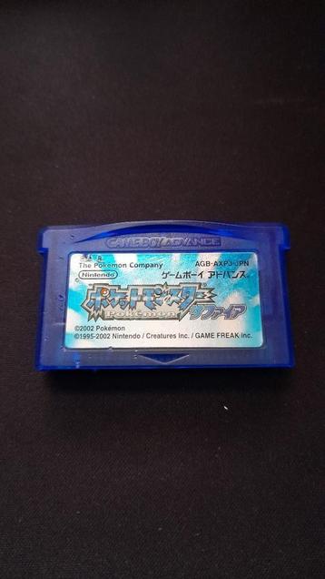 Japanse Pokémon Sapphire | Cartridge Only | Getest & Werkend beschikbaar voor biedingen
