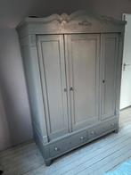 oude grenen kledingkast, Huis en Inrichting, Gebruikt, 100 tot 150 cm, 50 tot 75 cm, Ophalen