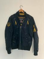 Alpha Industries Flight jacket Falcon ll maat S, Alpha Industries, Maat 46 (S) of kleiner, Blauw, Ophalen of Verzenden