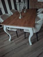 Eettafel en salontafel (gekocht bij  Haco), Huis en Inrichting, Ophalen, 4 tot 6 stoelen