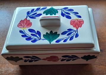 Te koop boerenbont koekdoos 483a beschikbaar voor biedingen