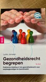 Gezondheidsrecht, Nieuw, Ophalen of Verzenden, Lydia Janssen