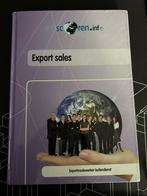 Export Sales Leerboek, Ophalen of Verzenden, Gelezen, Economie en Marketing