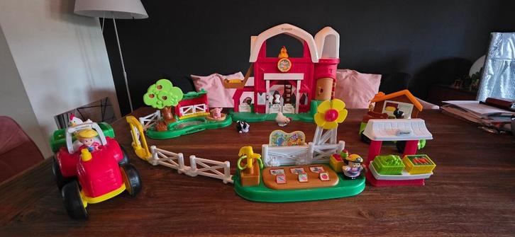 Diverse sets Little People, Kinderen en Baby's, Speelgoed | Fisher-Price, Gebruikt, Speelset, Met geluid, Ophalen