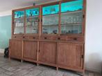 vitrinekast, Huis en Inrichting, Ophalen, Gebruikt, 25 tot 50 cm, 200 cm of meer