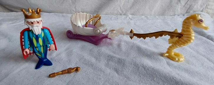 Playmobil 4815 Koning Neptunes met Koets, Kinderen en Baby's, Speelgoed | Playmobil, Gebruikt, Complete set, Ophalen of Verzenden
