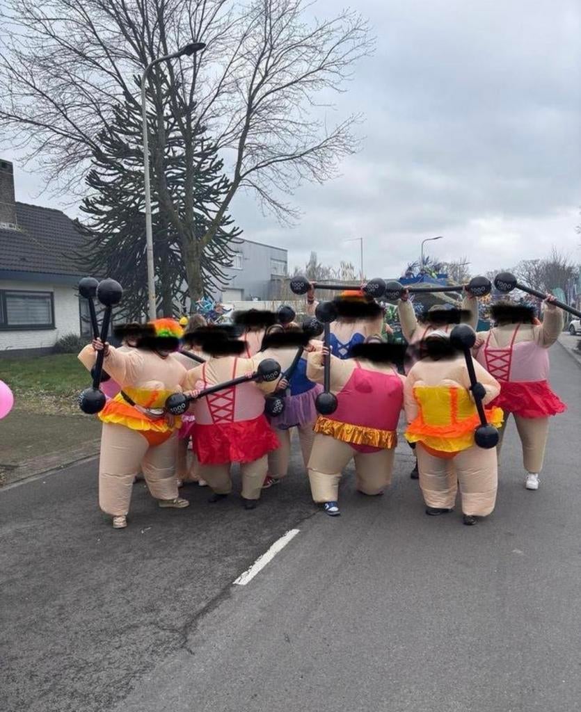 25x Opblaasbare Ballerina Pakken - Carnaval!, Ophalen, Carnaval, Maat 46/48 (XL) of groter, Nieuw