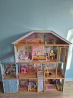Heel groot barbiehuis van Kidkraft, Ophalen, Gebruikt, Poppenhuis