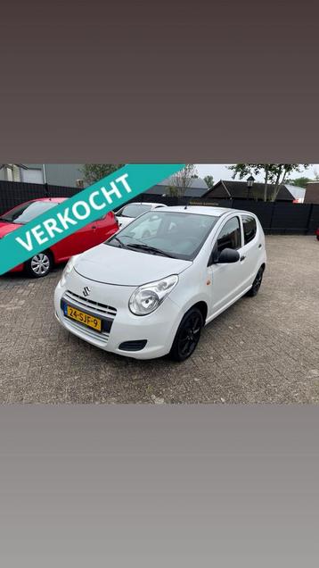 Suzuki Alto 1.0 2011 Wit AIRCO NW APK NAP LM VELGEN beschikbaar voor biedingen
